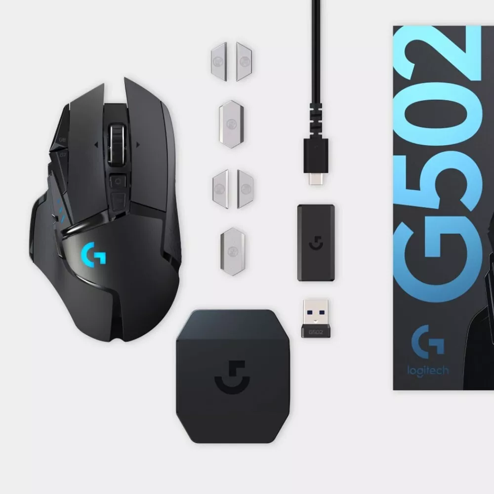 Logitech G502 LIGHTSPEED Wireless Gaming Mouse Wireless 2.4 Logitech G502 LIGHTSPEED Wireless Gaming Mouse Wireless 2.4