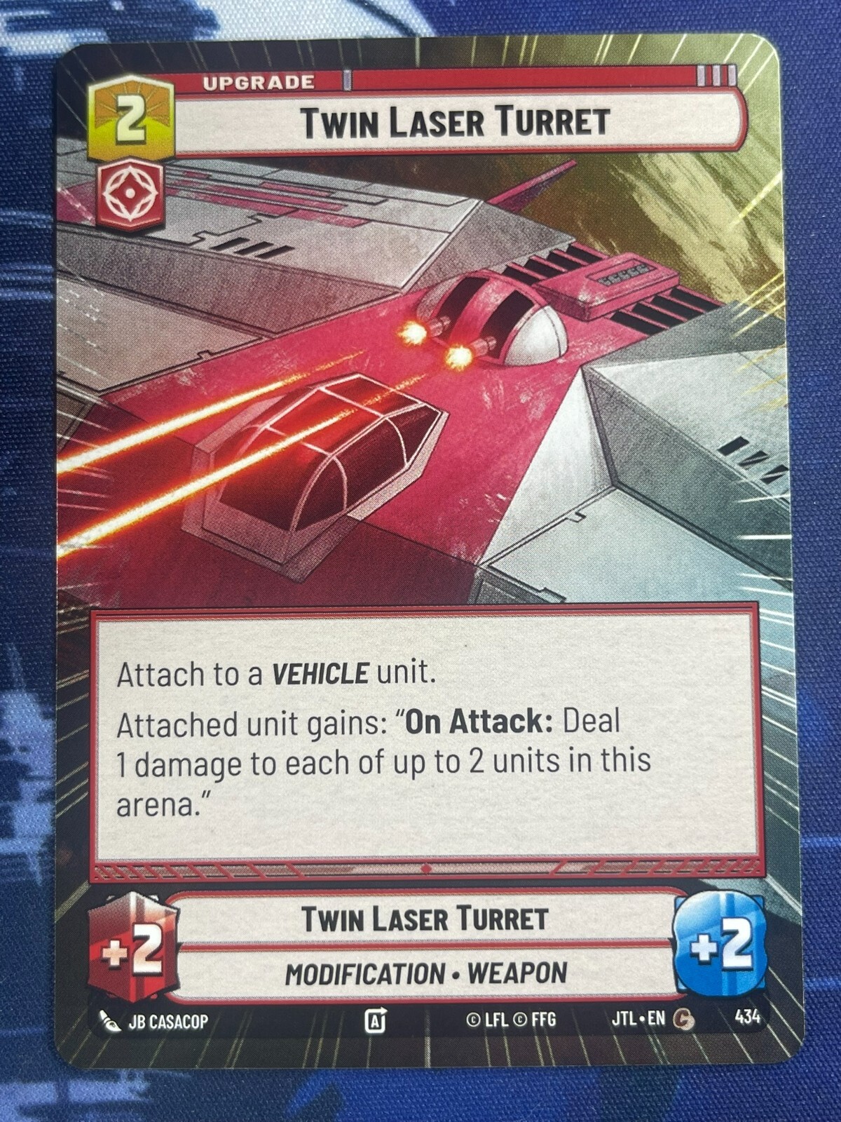 Star Wars Unlimited - Twin Laser Turret Hyperspace 434