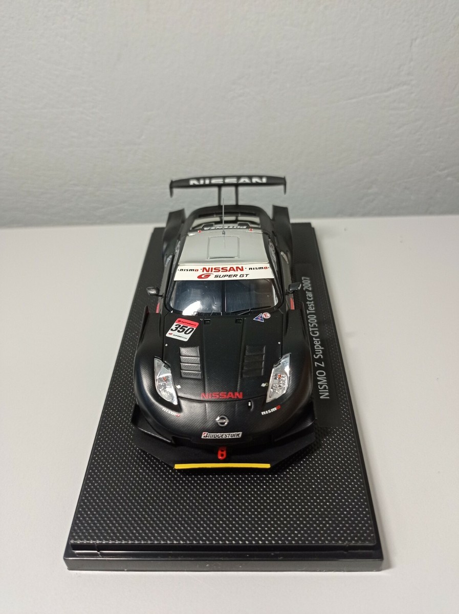 RARE EBBRO 1:43 NISSAN NISMO Z SUPER GT500 TEST CAR 2007
