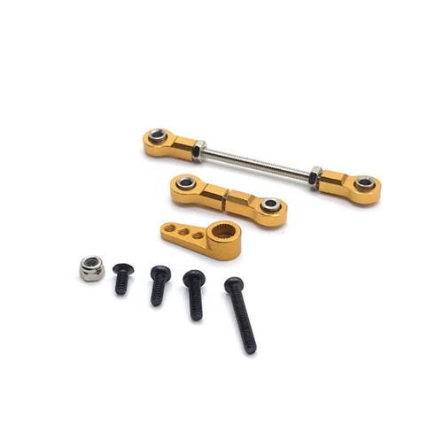 Alloy Steering Servo linkage Servo arm 28T For 1/28 K969 979 989 999 284131 MINI - Picture 3 of 9