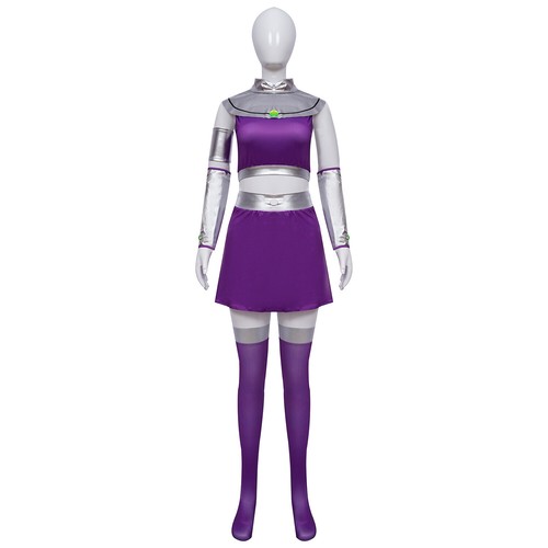 Teen Titans Superhero Starfire Koriand'r Cosplay Costume Outfit