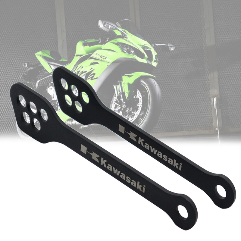 Rear Suspension Lowering Links Kit For KAWASAKI ZX6R ZX-10R NINJA