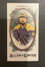 2017 Allen & Ginter Lyle Thompson Mini A&G Back Card #250 RC Lacrosse GOAT Rare