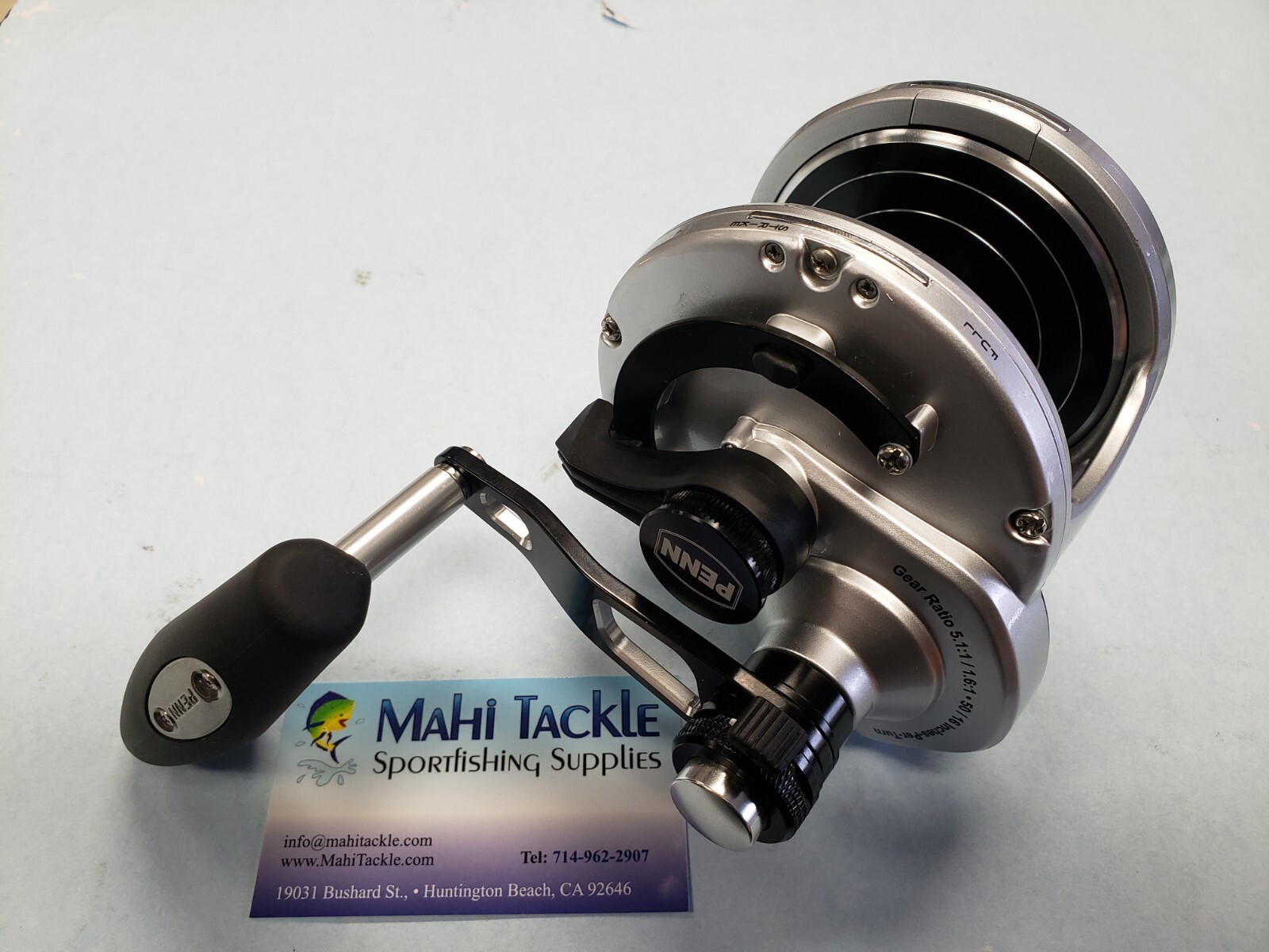 Penn Fathom II 2 Speed Lever Drag Saltwater Fishing Reel
