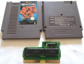tecmo world wrestling authentique version originale nintendo nes en boite