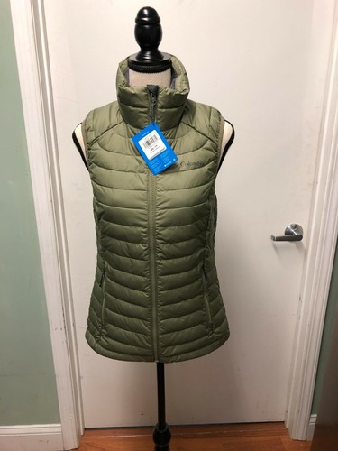 Columbia Women's White Out Puffer Omni Heat Full Zip Insulated Vest