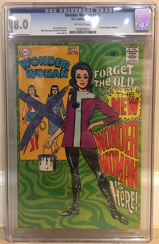 WONDER WOMAN #178 CGC 8.0 1ST NEW WONDER WOMAN POWERLESS | eBay
