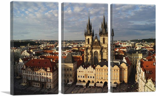 Impresión artística en lienzo de la catedral de la República Checa de Praga - Imagen 15 de 15