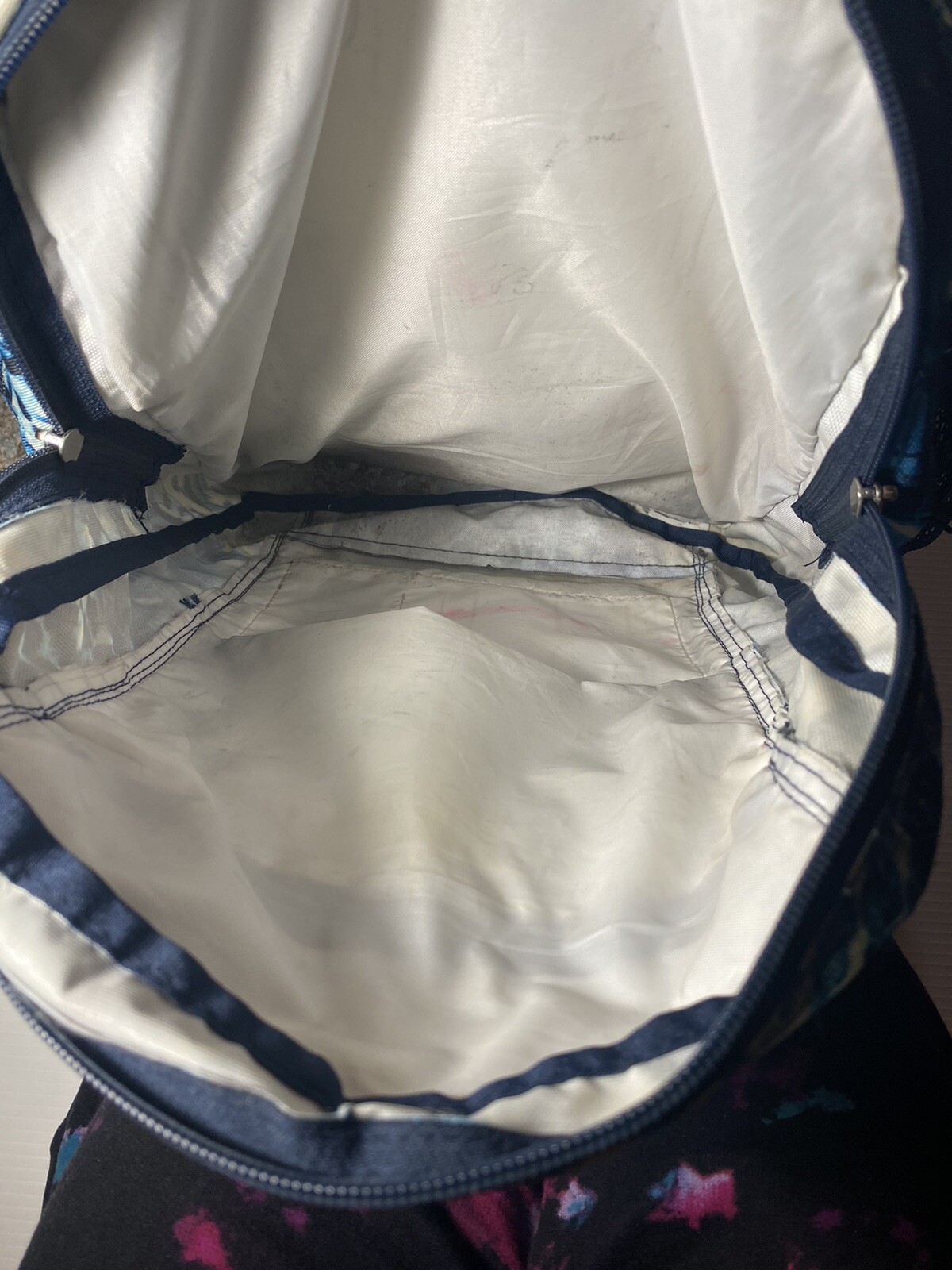 JanSport Tie Dye Big Student Backpack Indigo Shibori 2,100 Cubic Inches