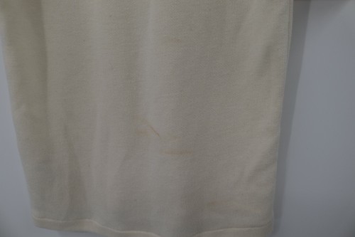 NWOT Zara women's M jewel button short sleeve top 0264/002 crew neck knit ecru - Picture 5 of 10