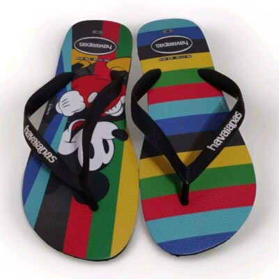 Havaianas NEW Men's Disney Mickey Mouse Thong Beach FlipFlop Slipper Size 11/12 