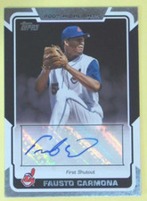 BB Fausto Carmona 2008 Topps Highlights Autographs #FC