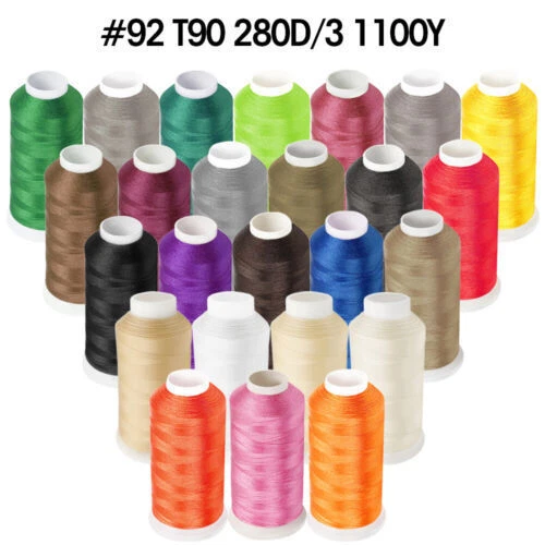 Bonded Nylon Sewing Thread #92 #138 T90 T135 for Upholstery Canvas Leather Seat - Picture 11 of 49