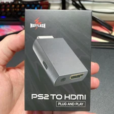 MAYFLASH PS2 to HDMI Converter Adapter, Video Converter PS2 HDMI Converter wi...