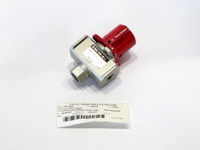 SMC VHS40-N02-Z 3 Port Lock Out Valve NEW