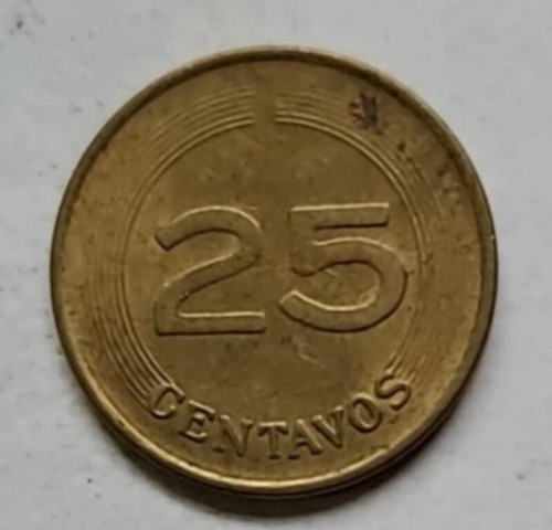 1979 Kolumbien 25 Centavos Münze KM#267 Weltmünzen 420 - Bild 2 von 2