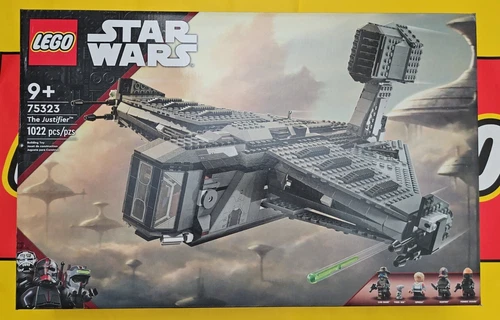 SHIPS FAST! LEGO 75323 Star Wars The Justifier READ DESCRIPTION (NO ORIGINAL BOX