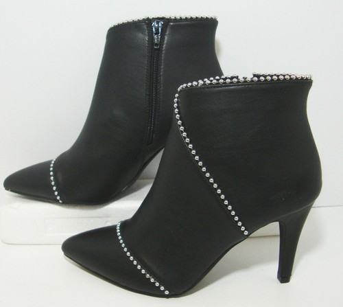 Apt 9 Black Beaded Ankle Boots Womens 9 