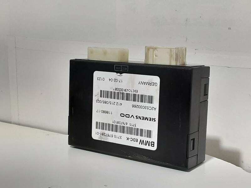 BMW E65 7 Series 730 Suspension Control Module Unit Edc-k 6767281  