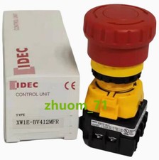 1PC New IDEC Emergency stop button XW1E-BV412...