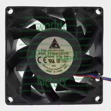 Delta FFB0824EHE -ROO -R00 8038 8cm 80mm DC 24V 0.75A 3-pin server inverter fan
