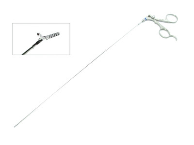 Φ1.6 ( 5fr ) x 400 mm Double Action Semi-Rigid Hysteroscopy Serrated Forceps