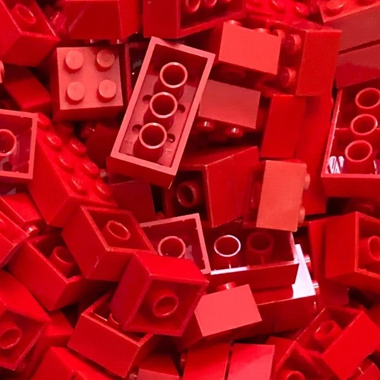 LEGO Bricks 50-2x2 40-2x3  30-2x4  25-2x6 Choose Colour/Size 3001 3002 3003 2456