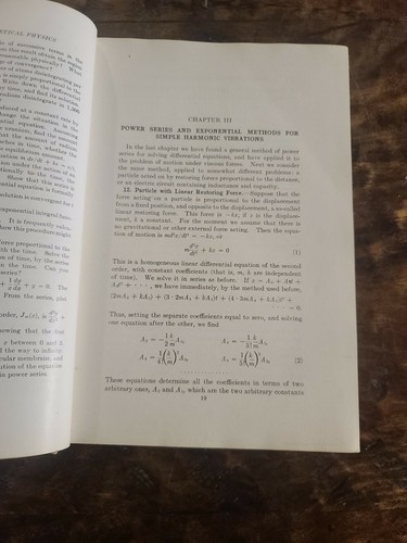 Introduction To Theoretical Physics John Slater 1933 1st Edition 6th Impression - Picture 12 of 12