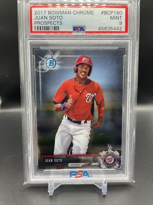 スポーツ選手 MLB 2017 JUAN SOTO CHROME ref Buy 2017 Bowman Chrome - Prospects Juan Soto #BCP180 (RC) online
