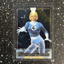 2024 Marvel Masterpieces '92 Platinum Clear Cut #39 Invisible Woman