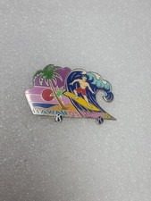 Kiwanis International Hawaii 2005 Convention 2 Pin Set Connector Puzzle Surfing