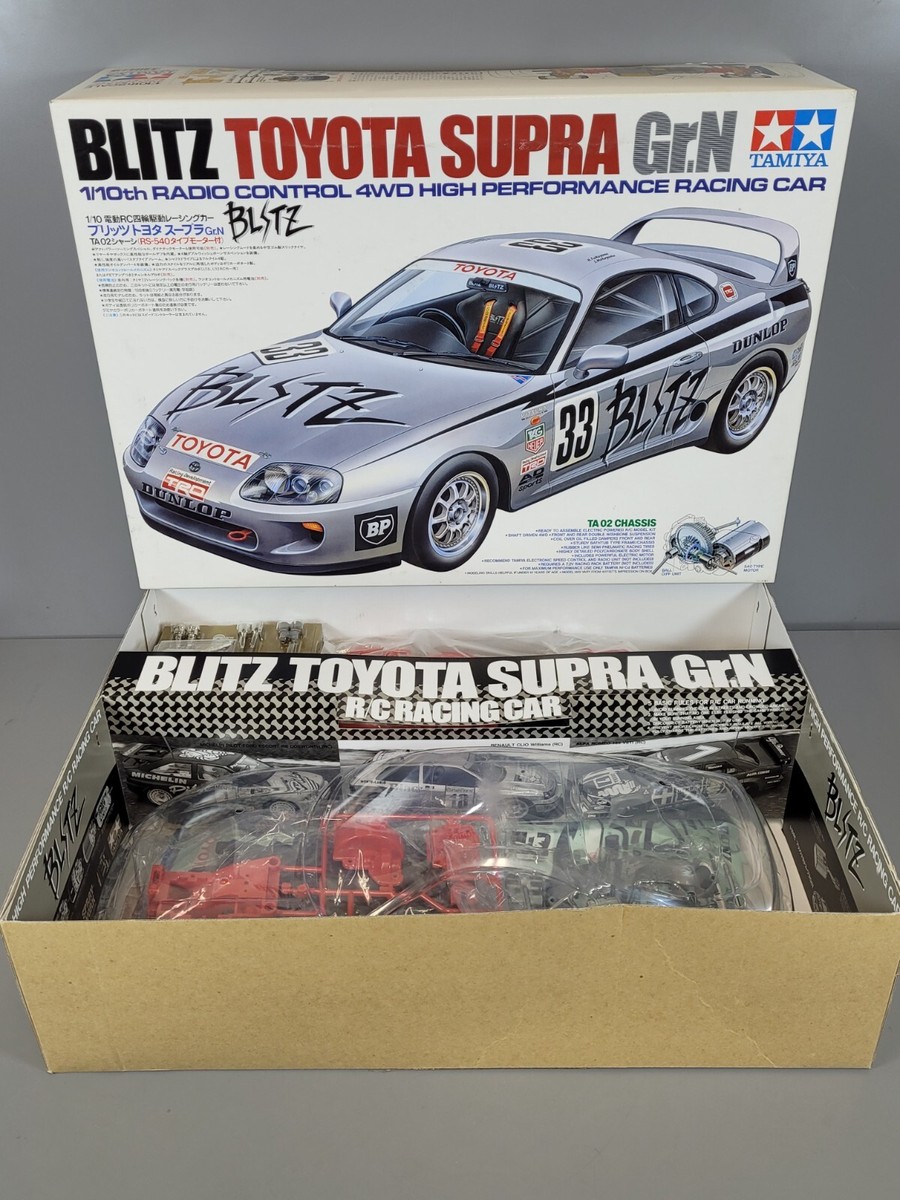 New RARE Tamiya 1/10 R/C Blitz Toyota Supra Gr.N 58137 NIB New RARE Tamiya 1/10 R/C Blitz Toyota Supra Gr.N 58137 NIB