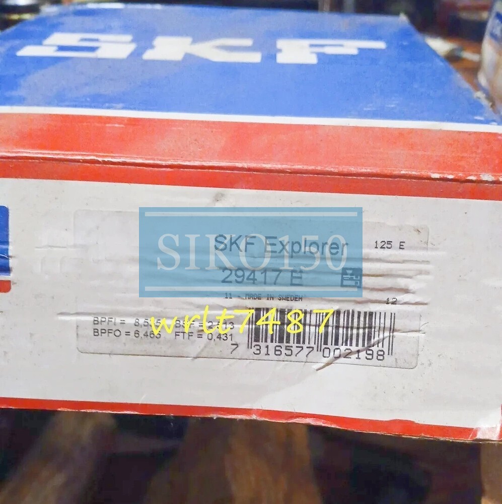 1PC NEW SKF 29417 E spherical roller thrust bearing #SK