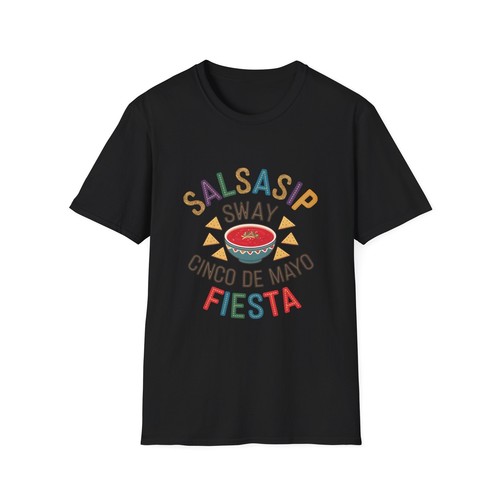 Fiesta Vibes T-Shirt, Cinco de Mayo Celebration Shirt, Summer Party T-Shirt, - Picture 2 of 24