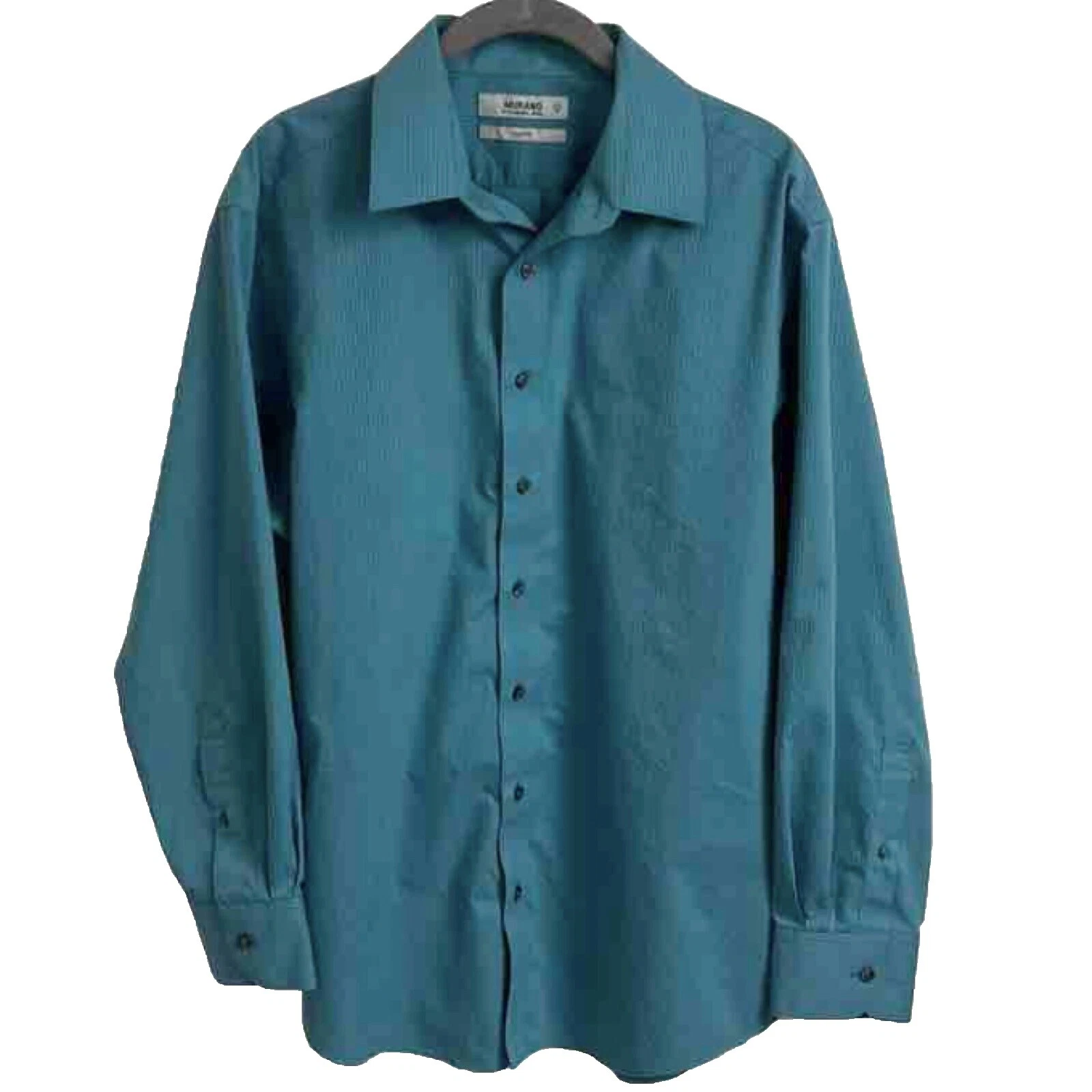 Botón informal a rayas de poliéster Murano-Down Shirts for Men