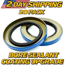 (20 Pack) Hub Grease Seals Fits E-Z Lube 5200 - 7000lbs Axle 2.25 x 3.371 22029
