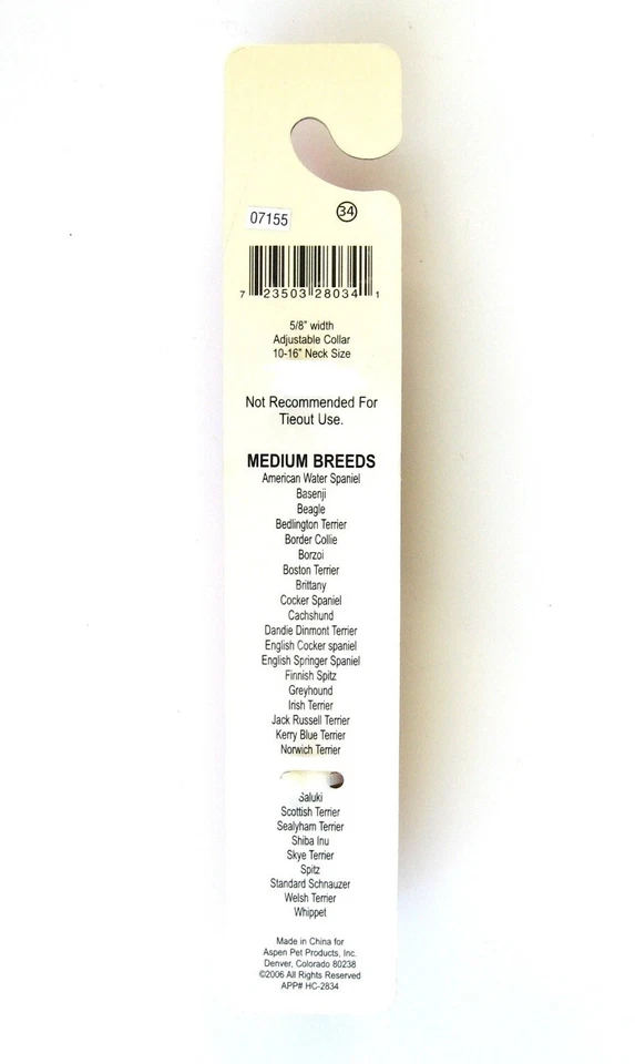 P002 Aspen Pet NUEVO 2 Tonos Acolchado Macleather Ajustable Perro Collares Cuello 10-16 pulgadas Foto 3 de 4