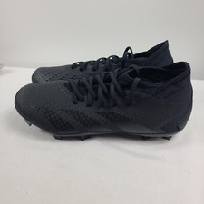 Adidas Men  s 8 Women's 9 Predator Accuracy.3 FG Soccer Cleats Black GW4593 