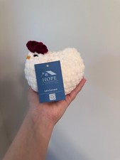 Handmade Crochet Chicken Plush/Plushie - Chunky and Soft Yarn