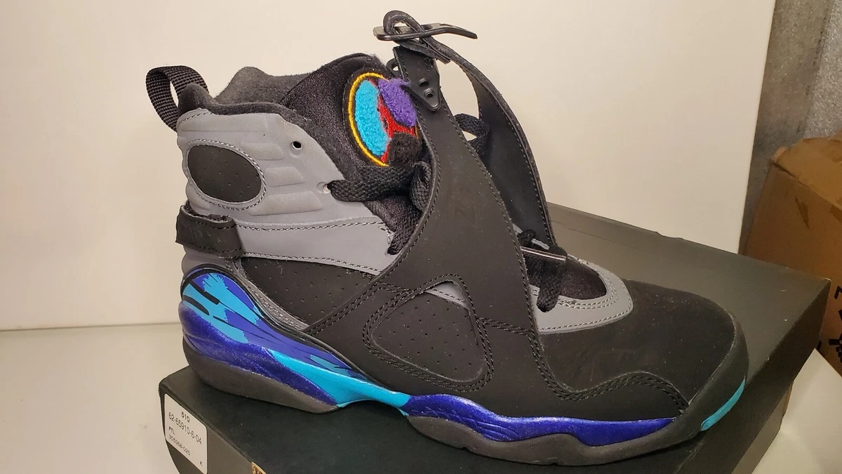 Nike Jordan 8 Retro Aqua 2015 size 5.5Y | eBay