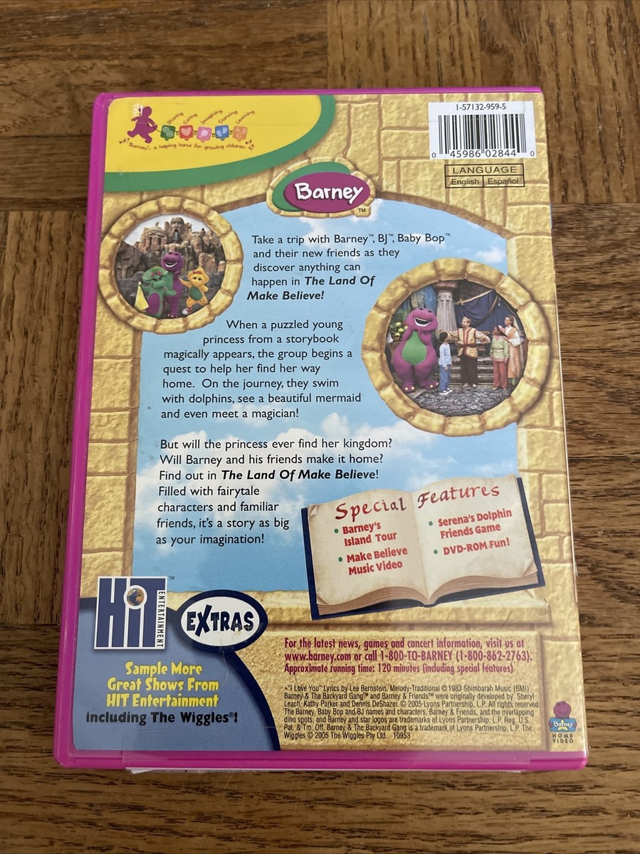 Barney The Land Of Make Believe DVD 45986028440| eBay