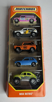 Mbx Retro 5 Pack - Matchbox - 1:64 Ratio - New