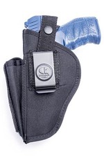 FN FNS 9, 40 Full Size | Nylon OWB Outside Pants Holster w/ Mag Pouch. USA MADE