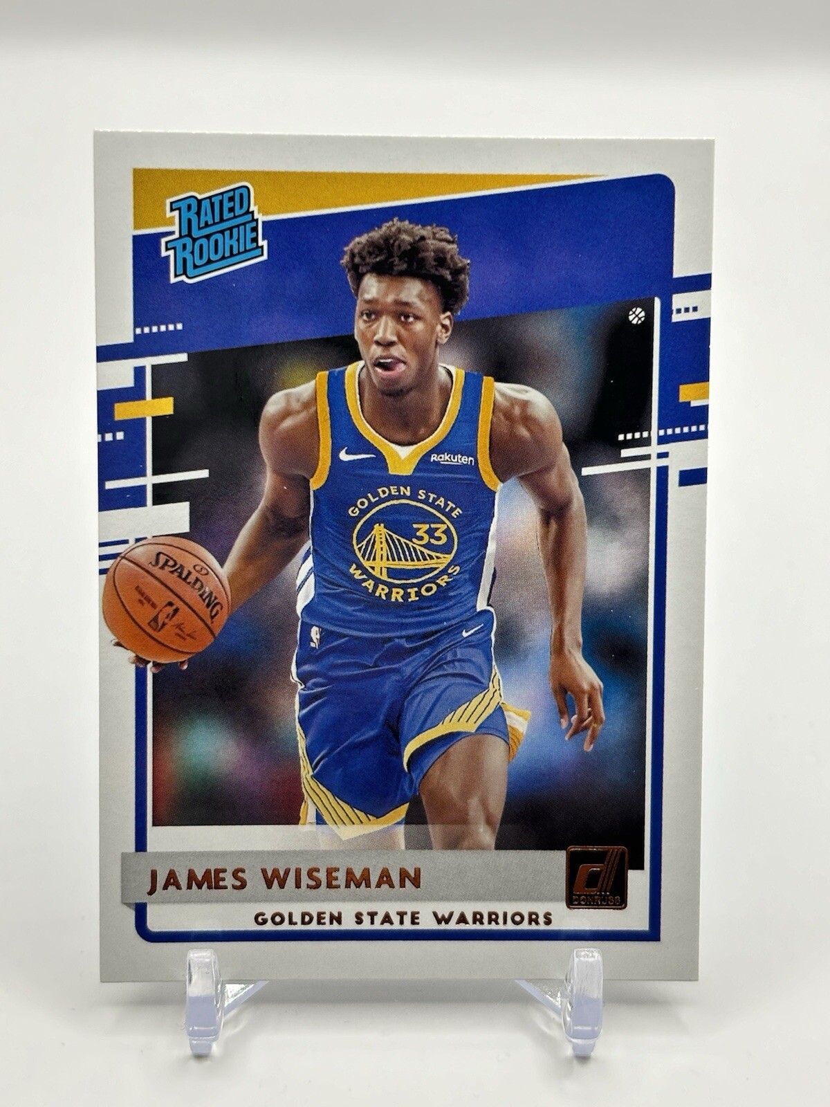 2020-21 Donruss Optic Rated Rookie #152 James Wiseman Golden State Warriors
