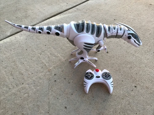2005 WowWee Remote Control Roboraptor 30” RC Dinosaur Interactive - Remote Works