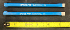 QTY 2 NEW DASCO PRO 401 COLD CHISEL 5/16" X 5-1/2" HIGH CARBON STEEL MADE IN USA