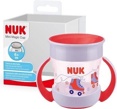 NUK Mini Magic Cup   Rollschuhe Design, Auslaufsicher & robust