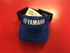 Yamaha Outboards Blue Black Visor Fishing Hat Boating Bass Genuine CRP-14HVI-BL-