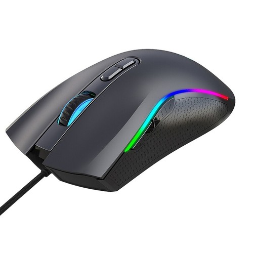 USB Gamings Mouse Cord 3200DPI Programmable Breathing Light Ergonomics Game - Picture 10 of 10