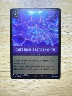 Can't Hold It Back Anymore - 62/204 - Whispers in the Well - Cold Foil - Rare